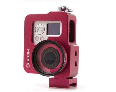 批發(fā)GoPro Hero3/3+ 多功能鋁合金保護框 品質(zhì)與實用兼?zhèn)? class=